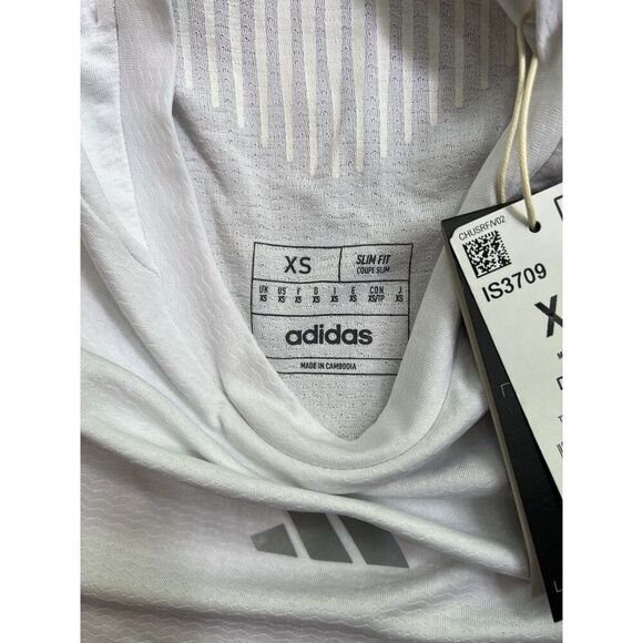Adidas Men's White Heat.RDY Training Tank Top | Sleeveless Workout Shirt NWT XS - Picture 3 of 6